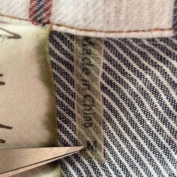 Aratta Silent Journey Mixed Print Flannel Chiffon Button Up Shirt Boho Size MED - Picture 13 of 15